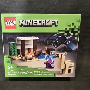 LEGO Minecraft Steve’s Desert Expedition 21251 (Retired set)